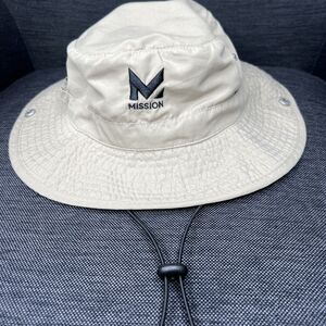 Mission Hydroactive Cooling Bucket Hat Chin Strap And Side Snaps Outdoor Fishing